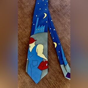 Vintage authentic BEATLES Hard Days Night Tie